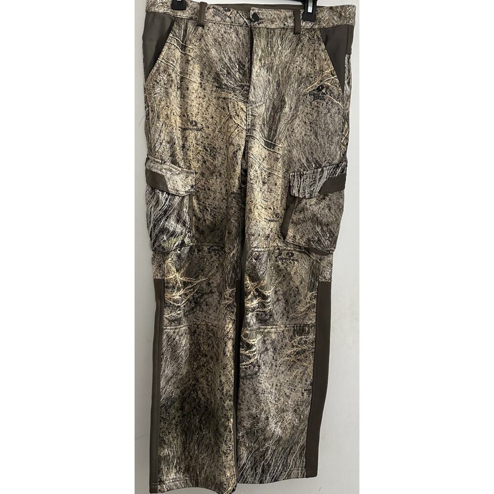 Magellan Outdoors Men’s Waterproof Fleece Lined Cargo Pants Mossy Oak Brush XL